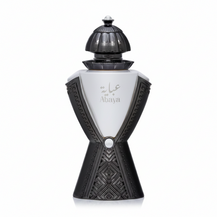 NASEEM ABAYA OIL PERFUME 18ML with lemon, coconut, jasmine, vanilla, and musk fragrance notes