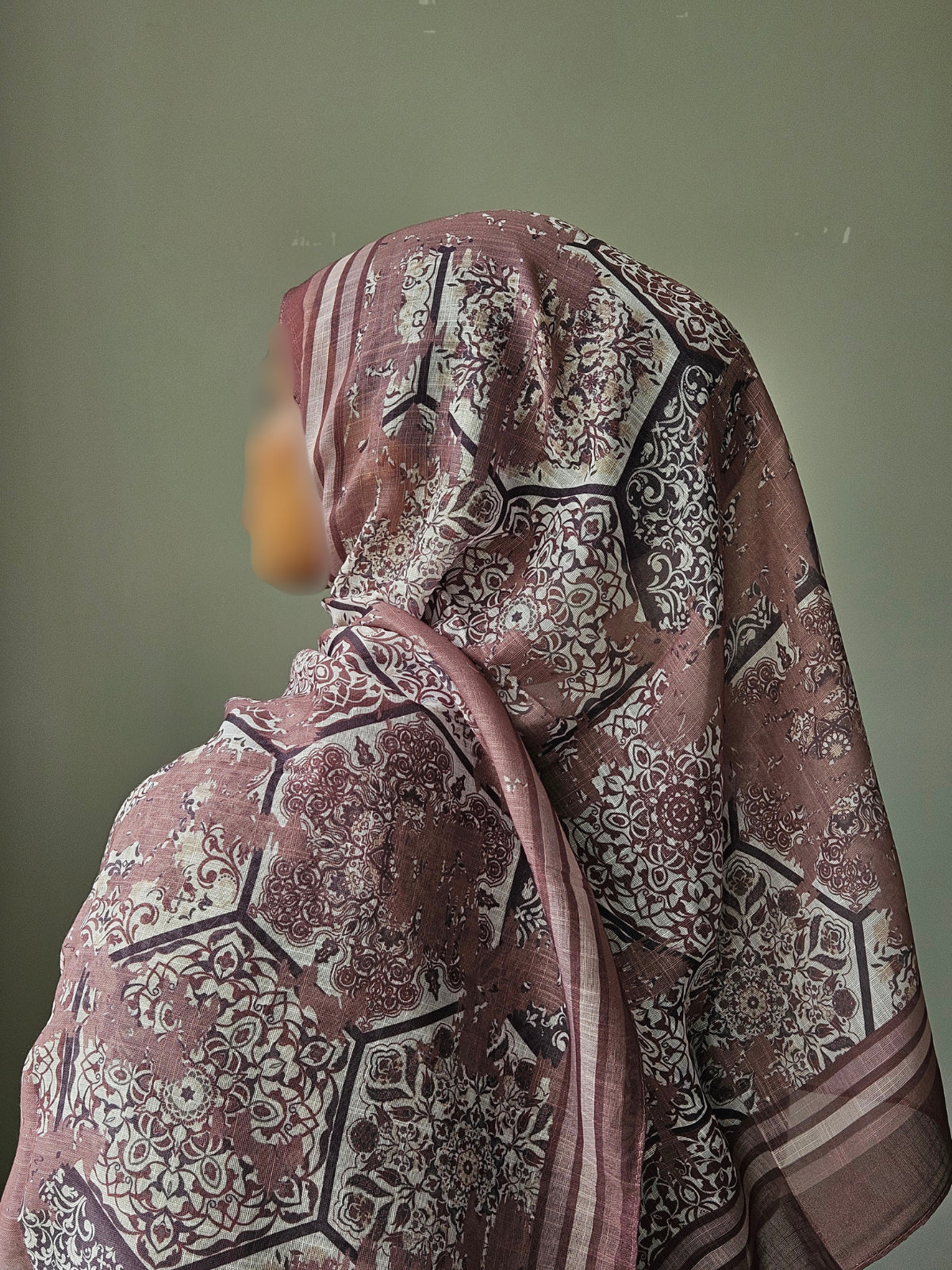 Vien Polo Gridleaf Scarf