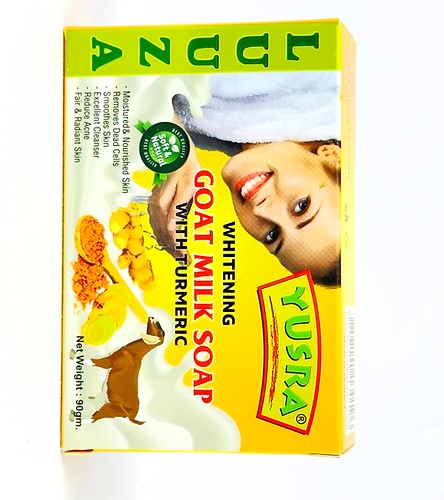 LUUZA GOAT MILK SOAP WITH TUMERIC