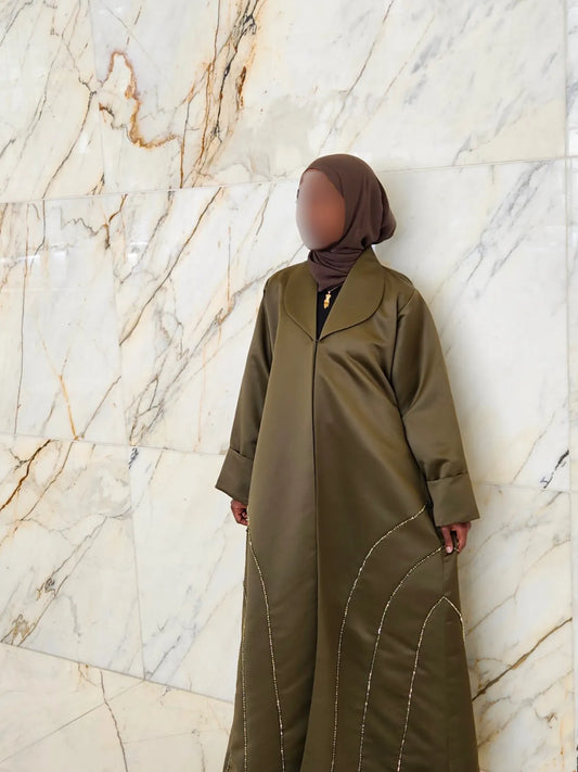 Olive Green - Aurora Abaya Collection