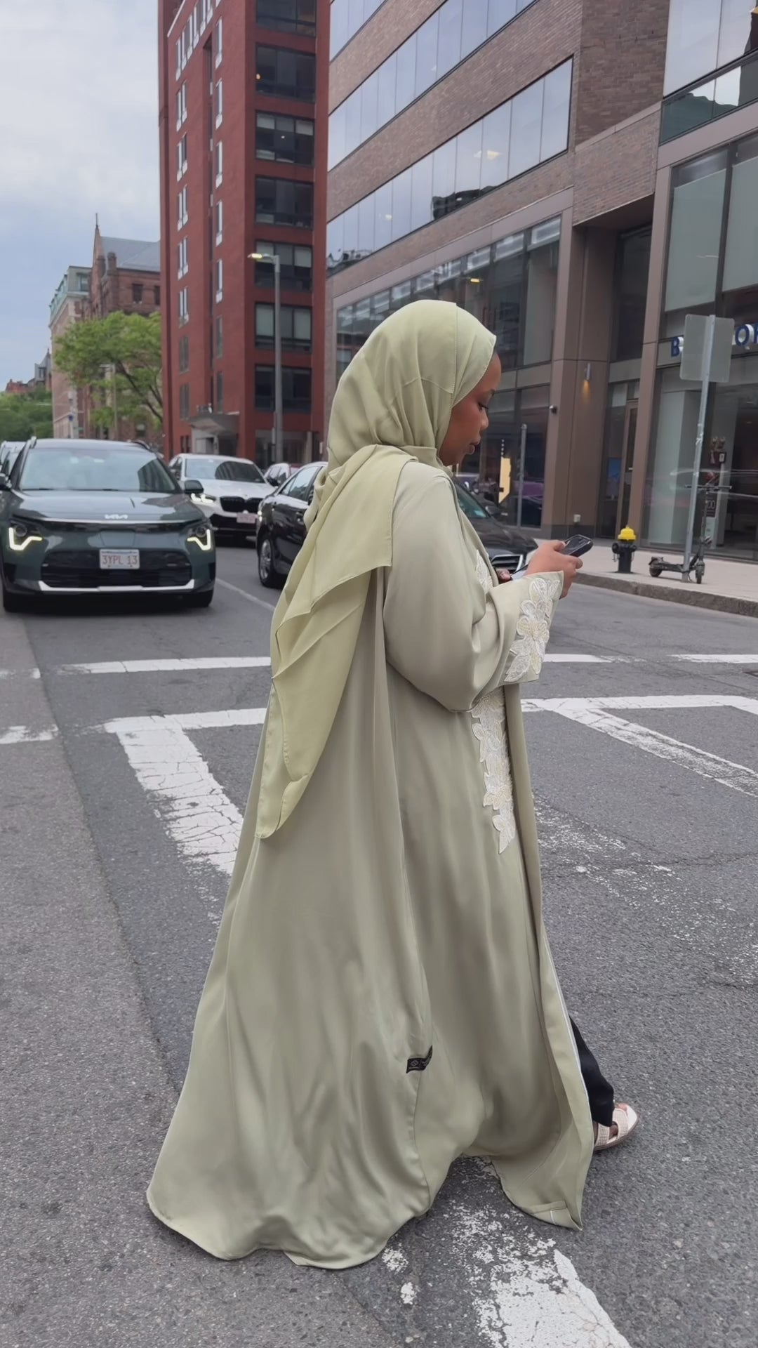 Matcha Nights Abaya