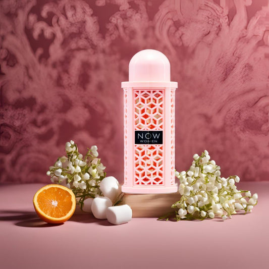 Rave Now Women Parfum 100ml luxury perfume with floral notes, citrus accents, and elegant pink fragrance bottle