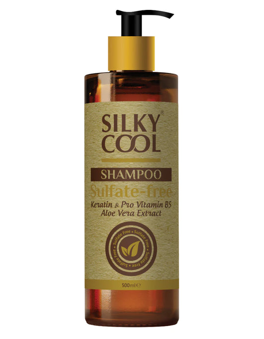 SILKY COOL SHAMPOO SULFATE FREE 500ML