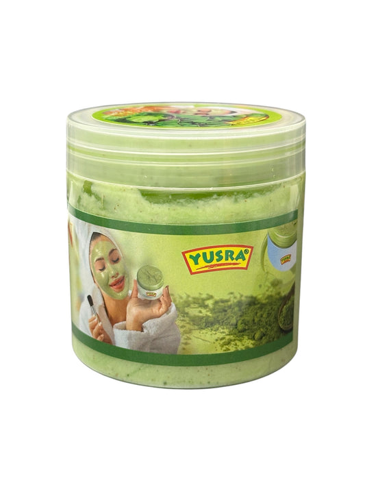 YUSRA GREEN FACE MASK